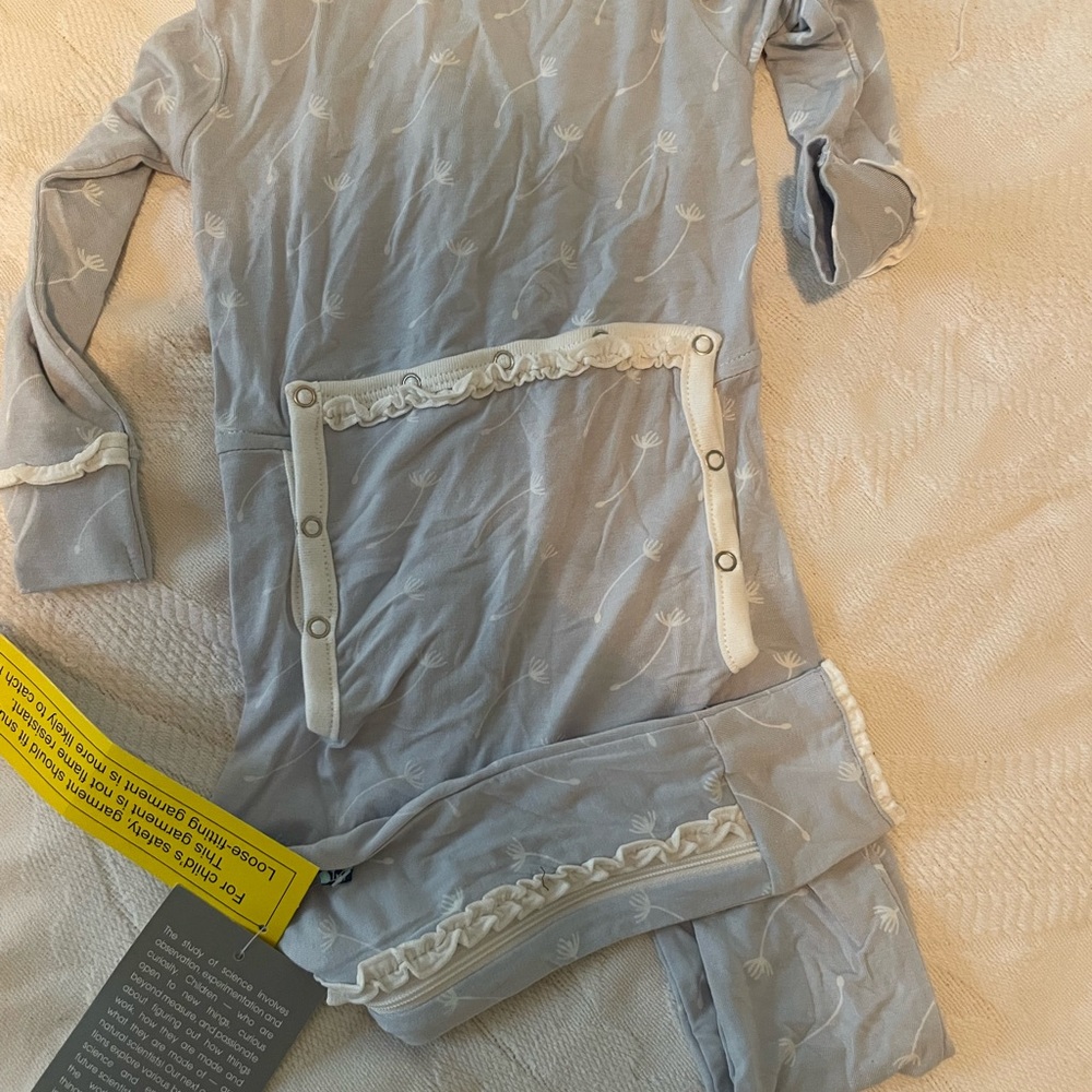 Kickeepants Powder Blue Periwinkle Due Dandelion Seeds NWT